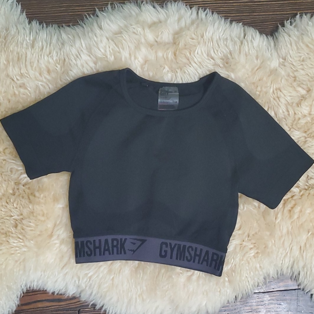 Gymshark Flex Crop Black
